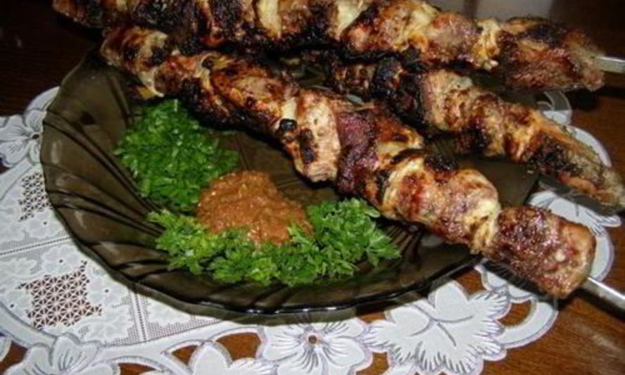 Рецепт классического шашлыка из свинины в уксусном маринаде