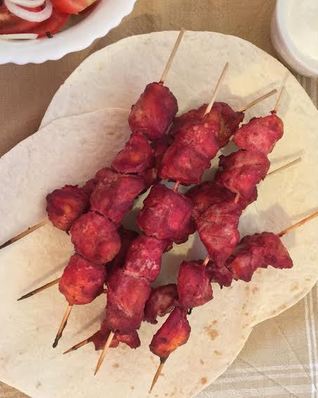 Куриный шашлык с имбирем