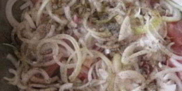 куриный шашлык с уксусом