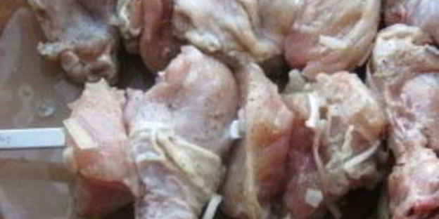 куриный шашлык с уксусом