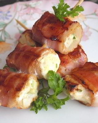 Куриный шашлык в сметане