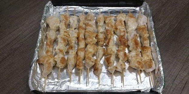 куриный шашлык