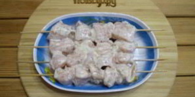 куриные шашлычки на шпажках в духовке для детей