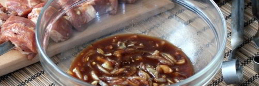 Маринад для шашлыка с соевым соусом