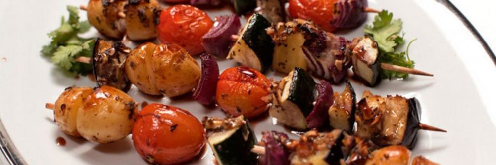 Овощной шашлык