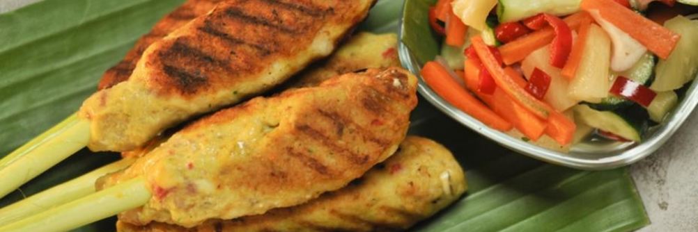 Сатэ Лилит Икан — шашлычки из рыбы по-балийски