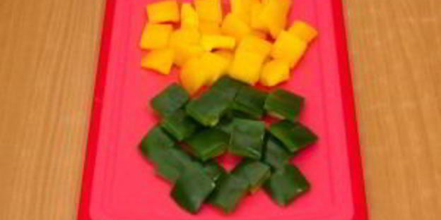 шашлычки из свинины с овощами и грибами