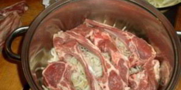 шашлык из баранины по-узбекски