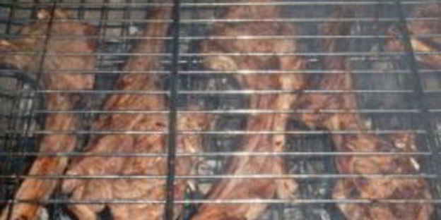 шашлык из баранины по-узбекски