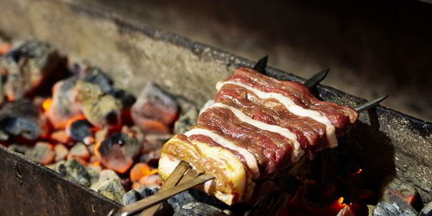 шашлык из баранины