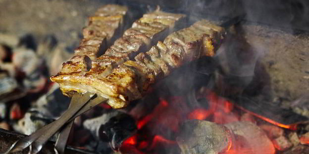 шашлык из баранины