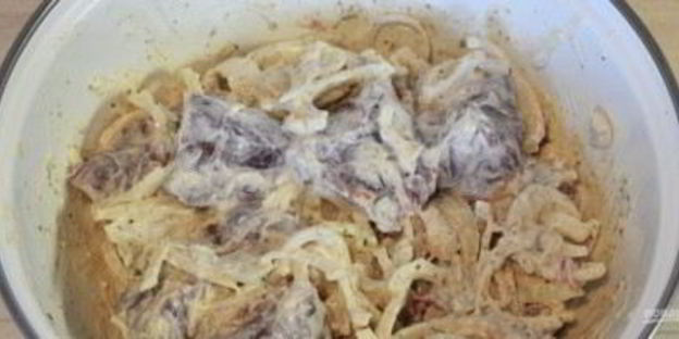 шашлык из говядины