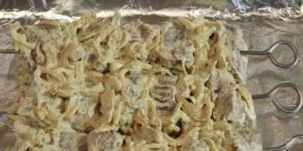 шашлык из говядины