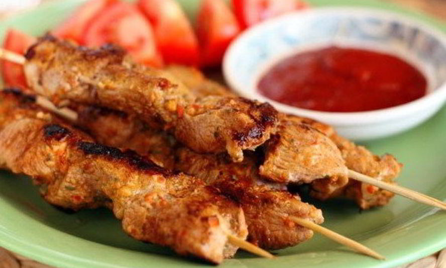 Рецепт шашлыка из индейки в имбирном соусе