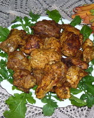 Шашлык из индейки