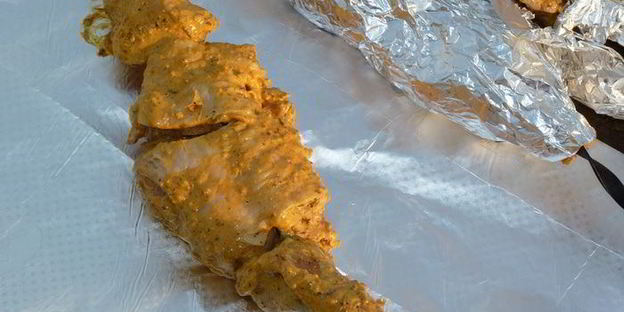 шашлык из индейки