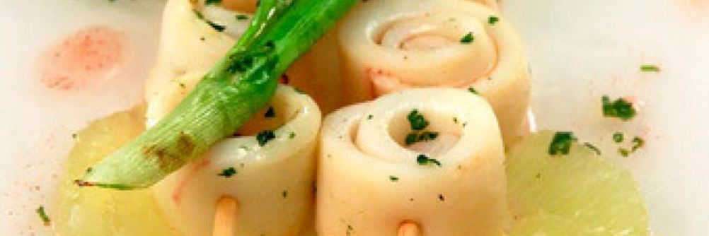 Шашлык из кальмаров