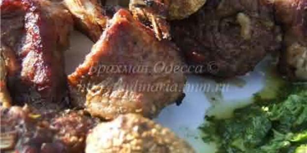 шашлык из козлятины