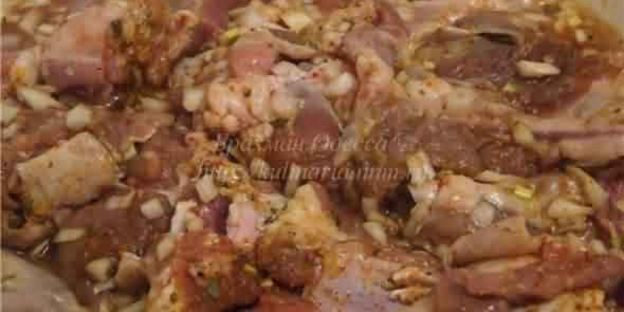 шашлык из козлятины