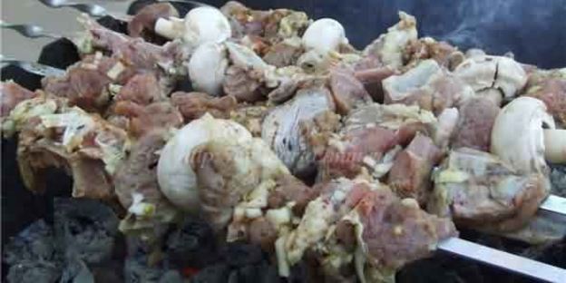 шашлык из козлятины