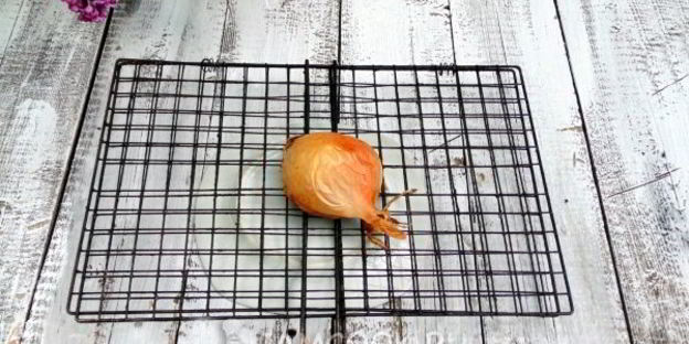 шашлык из куриной грудки в беконе