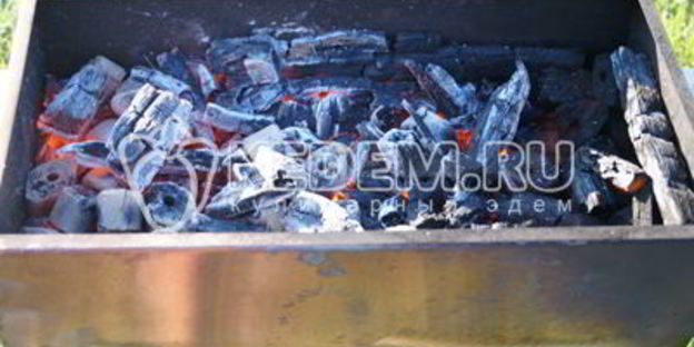 шашлык из курицы с корейкой