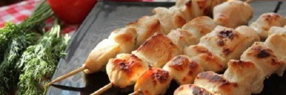 Шашлык из курицы в мультиварке