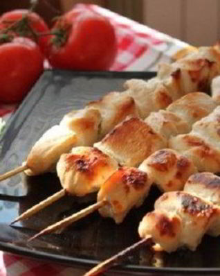 Шашлык из курицы в мультиварке