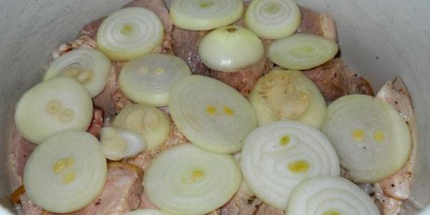 шашлык из свинины классический с лимоном