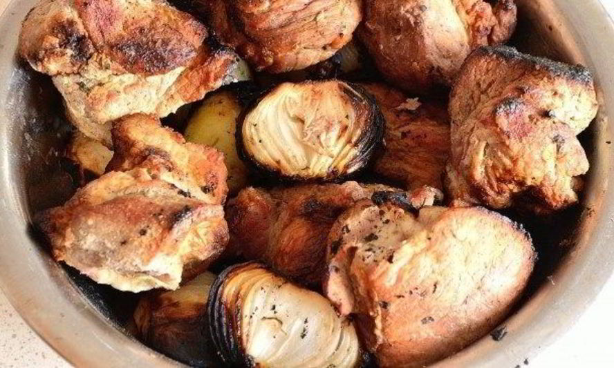 Рецепт шашлыка из свинины на уксусе