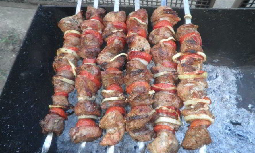 Рецепт шашлыка из свинины с горчицой