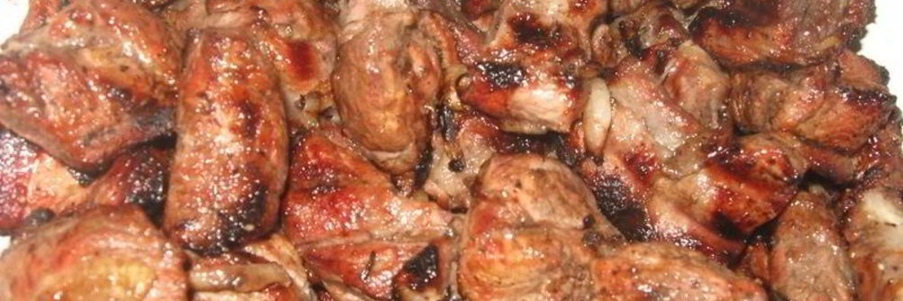 Шашлык из свинины с пивом