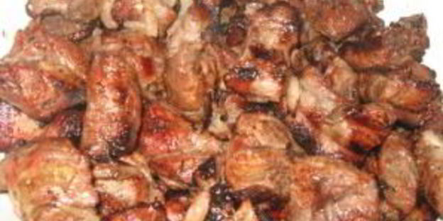 шашлык из свинины с пивом