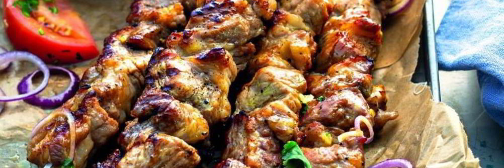 Шашлык из свинины с винным уксусом