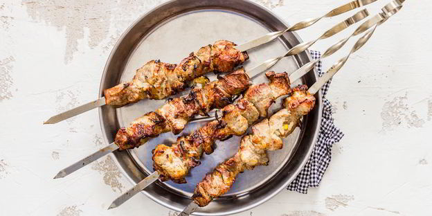 шашлык из свинины с винным уксусом