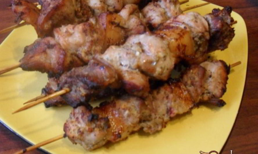 Рецепт шашлыка из свинины в аэрогриле