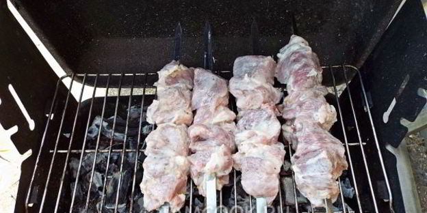 шашлык из свинины в кефире