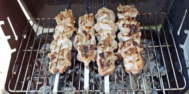 шашлык из свинины в кефире