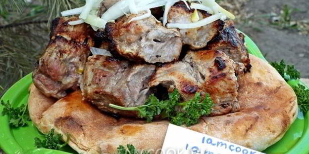 шашлык из свинины в кефире