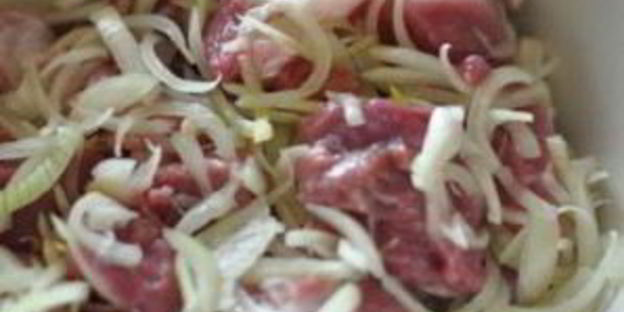 шашлык из свинины в мультиварке