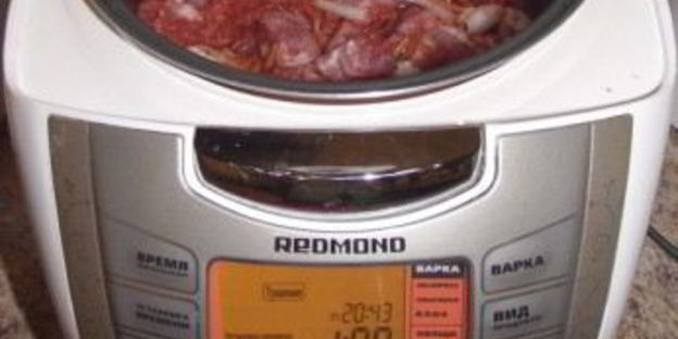 шашлык из свинины в мультиварке