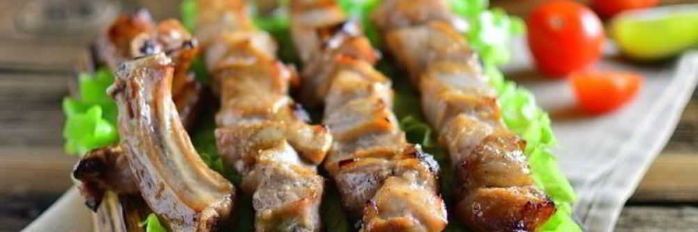 Шашлык из свиной корейки