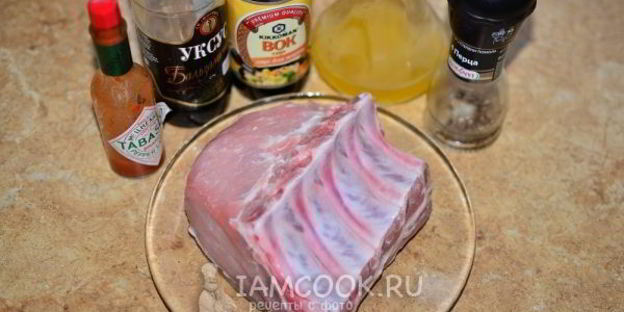 шашлык из свиной корейки