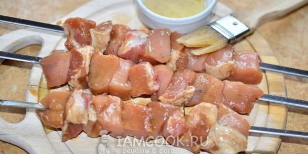 шашлык из свиной корейки