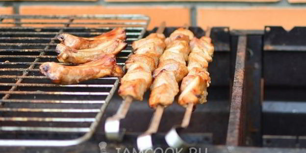 шашлык из свиной корейки