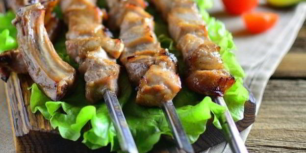 шашлык из свиной корейки