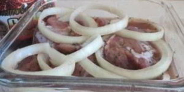 шашлык из телятины в гранатовом соке