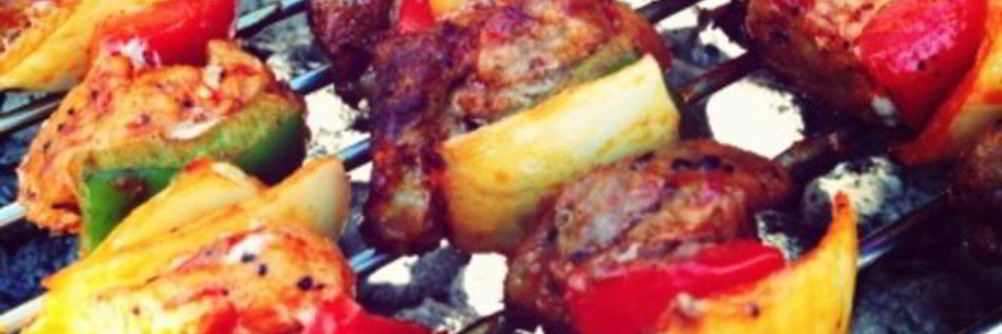 Шашлык на вине