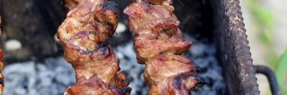 Шашлык по-кавказски из свинины