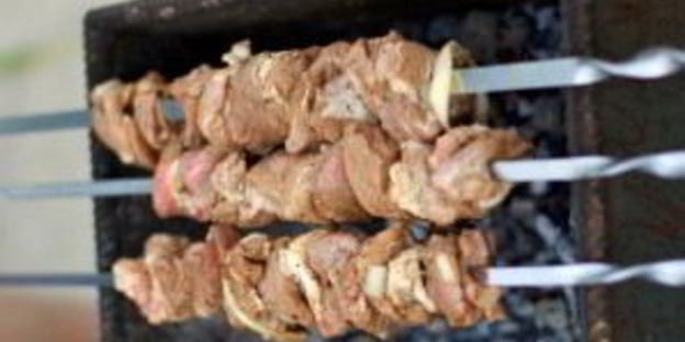 шашлык по-кавказски из свинины